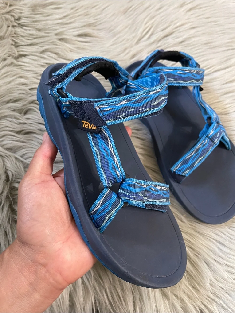 Teva Blue Strapped kids Sport Sandals